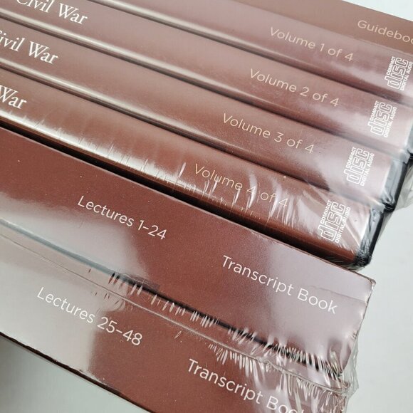 Great Courses American Civil War Lecture Books + 4 Vol. CDs, Guidebook Sealed - Picture 10 of 10